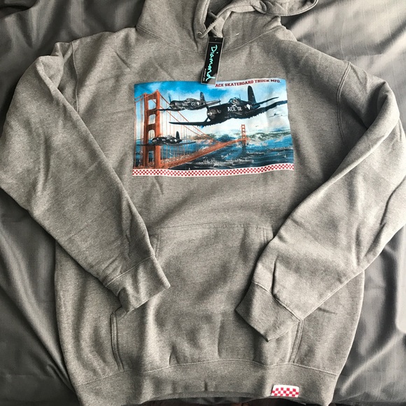 Diamond Supply Co. Other - Diamond Supply x Ace Skateboard Hoodie